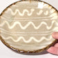 Kimano pottery - 7 sun plate - Sansai