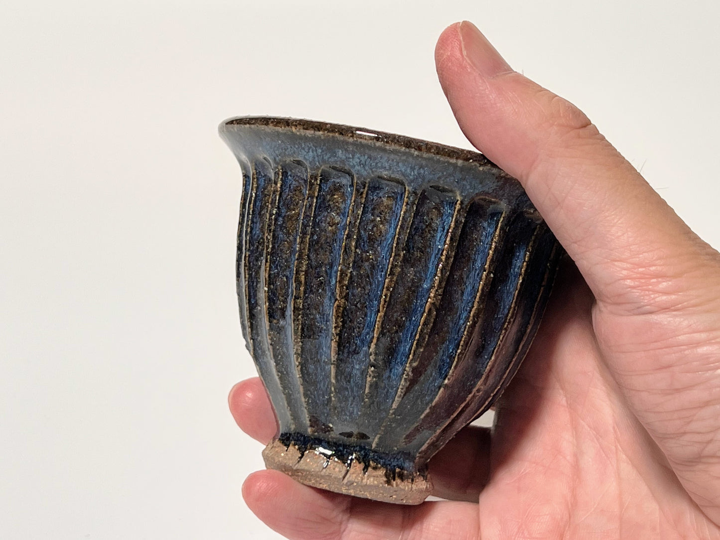 Shodai Ware Mizuho Kiln Fukuda Rui Cup Tatesen-Ao