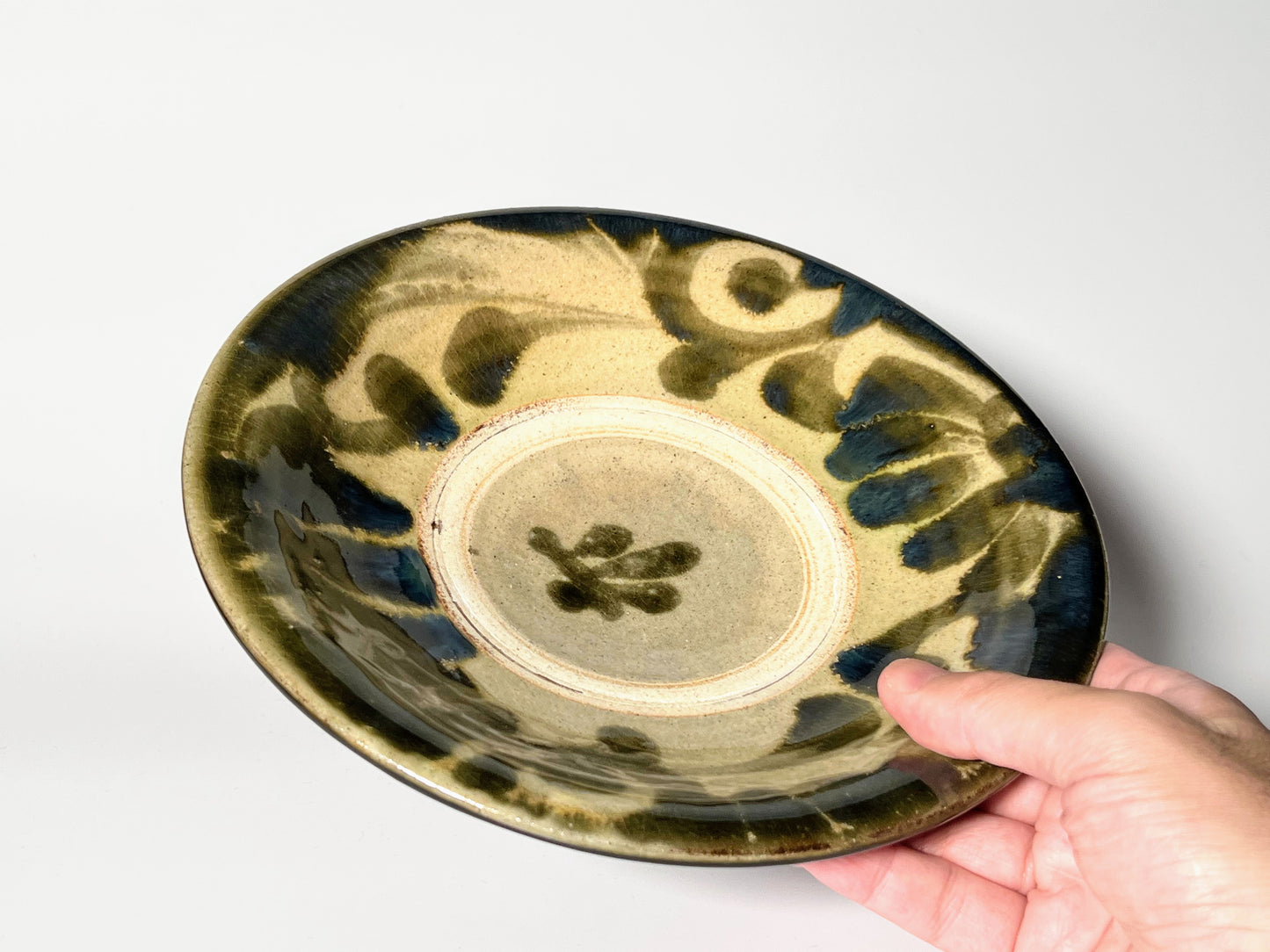 Yokotaya kiln - 7 inch plate - Midori