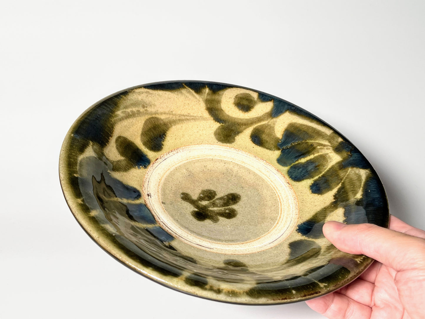 Yokotaya kiln - 7 inch plate - Midori