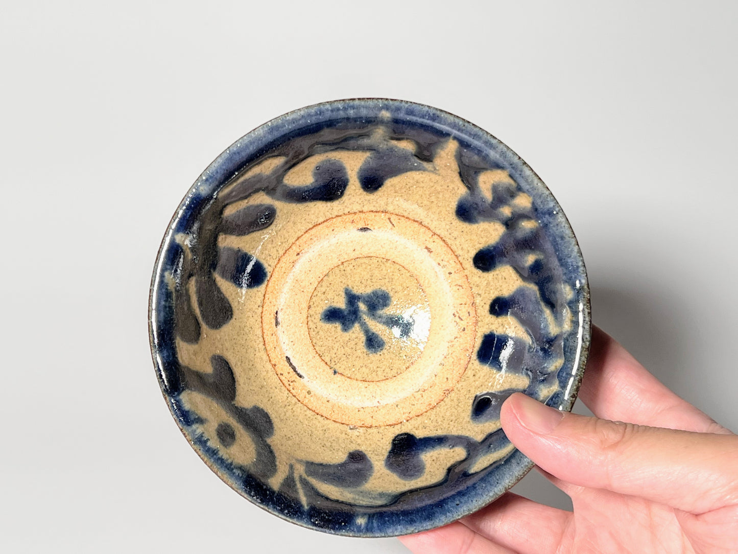 Yokotaya kiln - 4 inch bowl - Ao ②