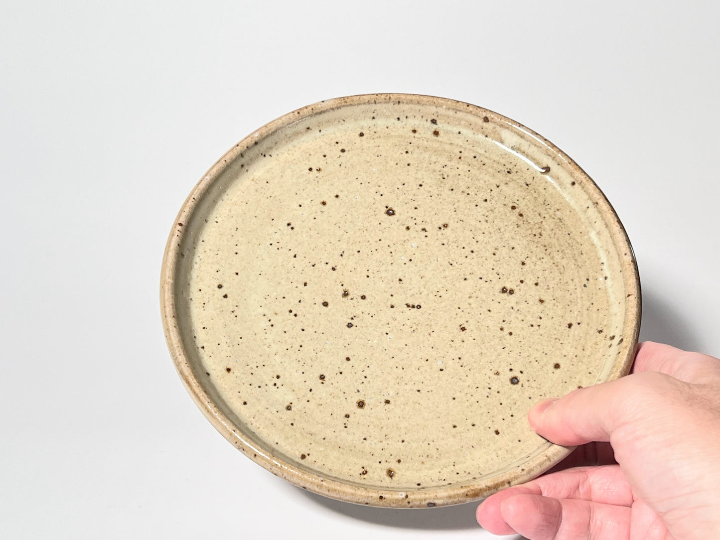 Kawajiri Pottery - 6 inch plate - White ③ 