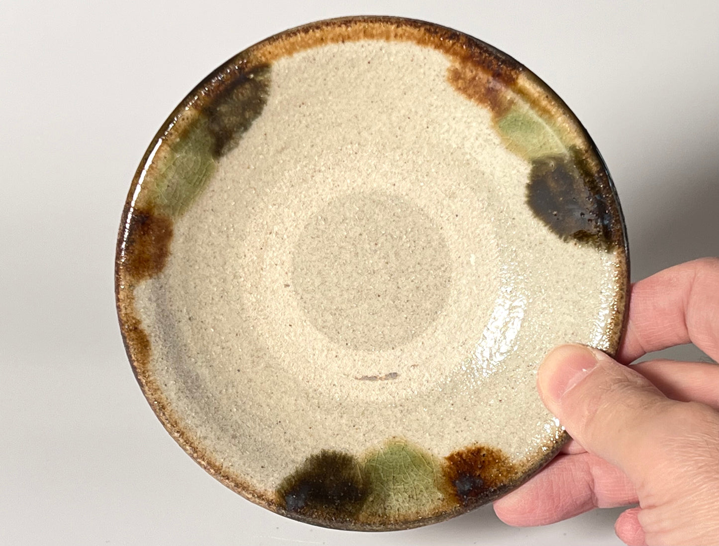 Eiichi Koubou - 4-sun plate - Sansai